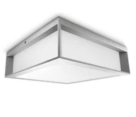 Lampy ogrodowe - Philips - Plafon zewnętrzny SKIES 2xE27/14W/230V IP44 szary - miniaturka - grafika 1