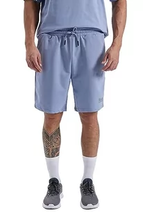 DeFacto Męskie krótkie spodnie do biegania, wygodne, krótkie spodnie sportowe dla mężczyzn, uniwersalne krótkie spodnie dla mężczyzn, wysokiej jakości spodnie męskie do uprawiania sportu, niebieski, S - Spodnie męskie - miniaturka - grafika 1