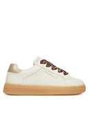 Buty dla dziewczynek - Tommy Hilfiger Sneakersy T1A9-34230-1355X024 S Écru - miniaturka - grafika 1