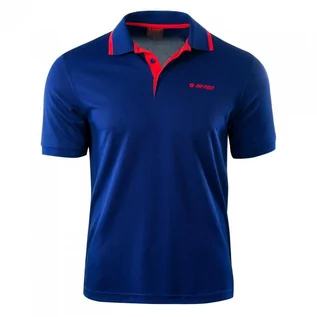 Koszulki męskie - Hi-Tec, T-shirt męski polo, Site, rozmiar L - grafika 1