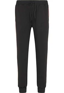 swirlie Damskie spodnie dresowe 77133962, czarne jasnoróżowe, S, czarny, jasnoróżowy., S - Spodnie damskie - miniaturka - grafika 1