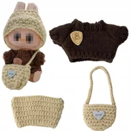 Domki dla lalek - UBRANKA DLA LALKI 17cm 1 i 2 GENERACJA AKCESORIA SWETER PREZENT ZESTAW 17cm - miniaturka - grafika 1