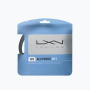 Tenis ziemny - Luxilon Naciąg tenisowy Alu Power Soft 125 srebrny WRZ990101 - miniaturka - grafika 1