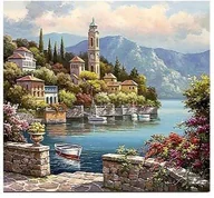 Zabawki kreatywne - Norimpex, Mozaika Diamentowa  Zatoka Krajobraz - miniaturka - grafika 1