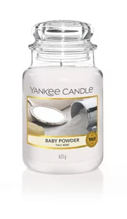 Yankee Candle Duży słoik Baby Powder 623.0 g - Świeczniki - miniaturka - grafika 2