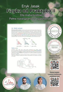 Eryk Jasak- Fizyka od Praktyka II dla maturzystów. Pełne rozwiązania zadań wraz z komentarzem - Fizyka i astronomia - miniaturka - grafika 1