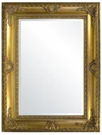 Lustra - Elegancka Stylowa Rama lustro Złoto 120 x 90 x 5cm - miniaturka - grafika 1