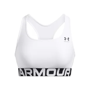 Under Armour Damski biustonosz HeatGear Authentics Medium Support Bra - Biustonosze - miniaturka - grafika 1