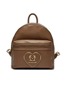 Plecaki - LOVE MOSCHINO Plecak JC4123PP1LLB0209 Brązowy - miniaturka - grafika 1