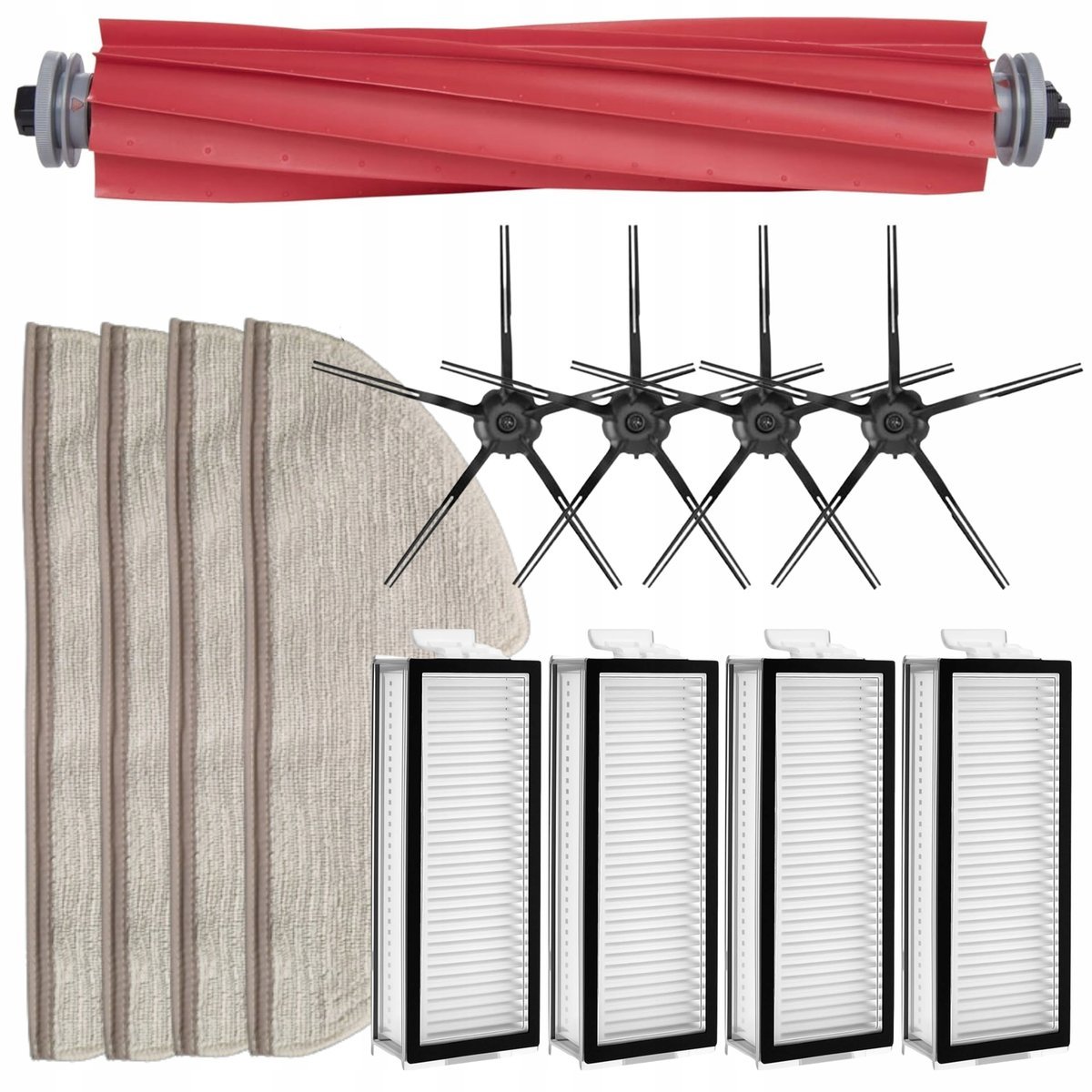 Duży zestaw do Roborock Q7 / Q7 Max / Max Plus + szczotki filtry mopy