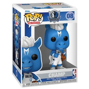 Figurka FUNKO Pop NBA Maskotka Dallas Champ - Gadżety dla graczy - miniaturka - grafika 1