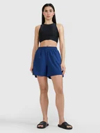 Spodenki damskie - 4F Spodenki plażowe damskie - granatowe XS - miniaturka - grafika 1