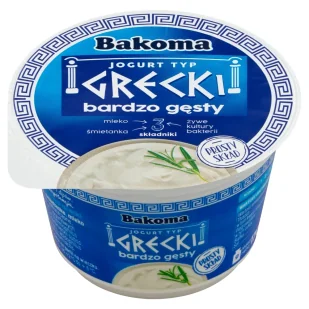 Jogurt naturalny typ Grecki 170g - Woda - miniaturka - grafika 1