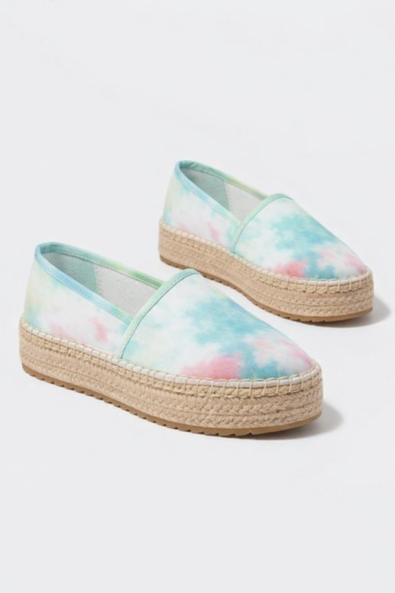 TOMMY JEANS ESPADRYLE DAMSKIE NA PLATFORMIE TIE DYE 37 1I2A