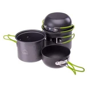 MENAŻKA ELBRUS HIKE PRO COOK SET M000161472 – Szary - Kuchnia turystyczne i akcesoria - miniaturka - grafika 1