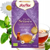 Herbata - Ekologiczna herbata ziołowa Yogi Tea Good Night relaks sen 17 torebek - miniaturka - grafika 1