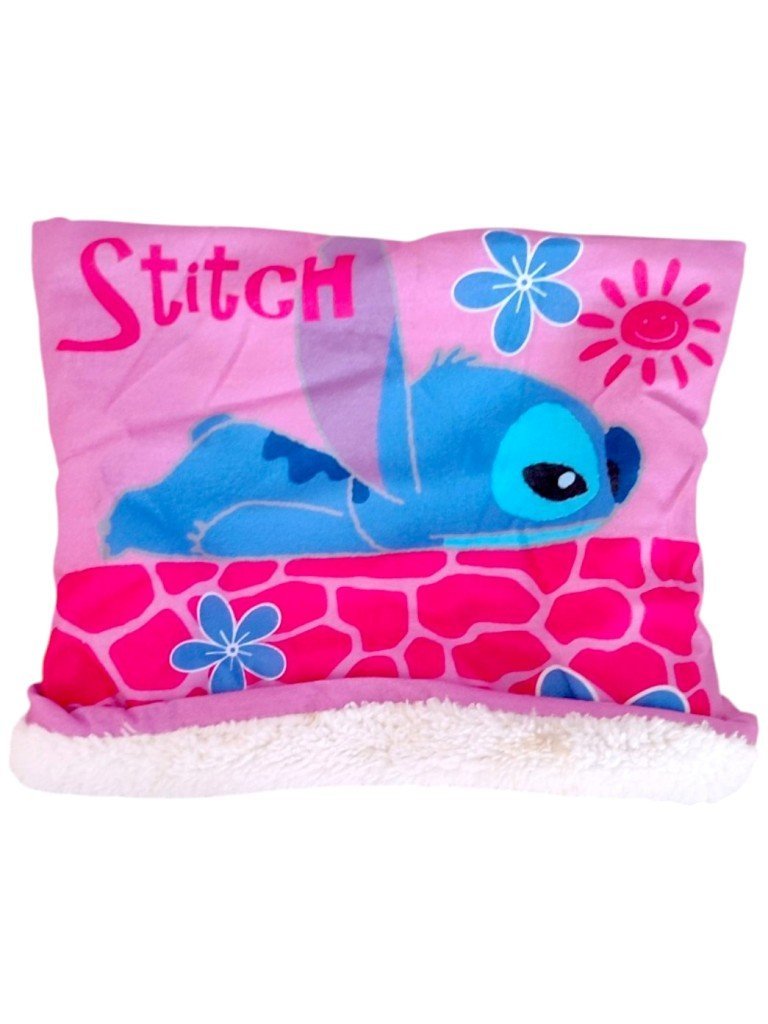 Komin dziecięcy miś ocieplany dla dziewczynki Stitch