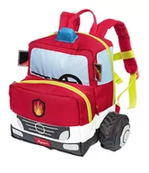 Plecaki szkolne i tornistry - Sigikid Unisex plecak dziecięcy, samochód strażacki plecak dziecięcy, straż pożarna/czerwony, 25 x 28 x 18 cm, Straż pożarna / czerwony, 25x28x18 cm - miniaturka - grafika 1