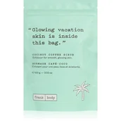 Peelingi do ciała - FRANKBODY Peeling z kawą i orzechem kokosowym - Format podróżny - miniaturka - grafika 1