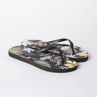 Klapki i japonki damskie - Damskie Japonki RIP CURL SUN DANCE 15TWOT_90 – Czarny - miniaturka - grafika 1