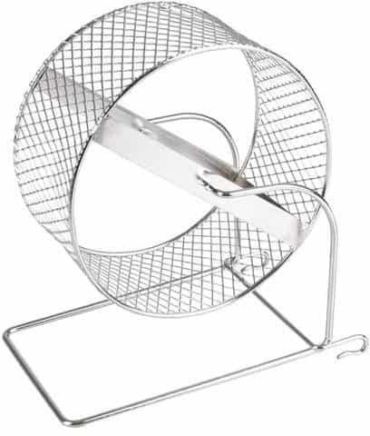 FLAMINGO KOŁOWROTEK METALOWY CHROMOWANY 15,5cm