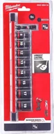 Klucze i nasadki - Milwaukee MILWAUKEE IMPACT SOCKET SET 3/8" 9 pcs. - miniaturka - grafika 1