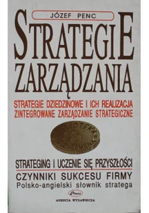 Strategie Zarządzania Część II - Biznes - miniaturka - grafika 1