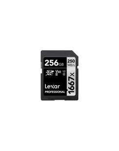 LEXAR 843367114962 Lexar Pro 1667X SDXC UHS-II U3 V60R250/W90_256GB - Karty pamięci - miniaturka - grafika 1