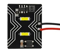 Żarówki samochodowe - Panel 2 LED 12V T10, SV8.5, T4W CANBUS 950lm - miniaturka - grafika 1