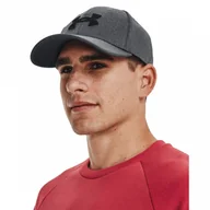 Czapki damskie - Męska czapka z daszkiem Under Armour Men's UA Blitzing - szara - miniaturka - grafika 1