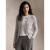 Swetry damskie - POLO RALPH LAUREN Kardigan Slim Fit - miniaturka - grafika 1