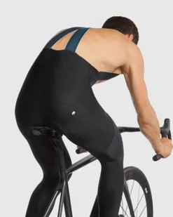 ASSOS Spodnie rowerowe EQUIPE R HABU WINTER BIB TIGHTS S9 black - Spodenki rowerowe - miniaturka - grafika 8