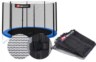 Hop-Sport, siatka zewnętrzna, HS-TON012 12FT - Akcesoria do trampolin - miniaturka - grafika 1