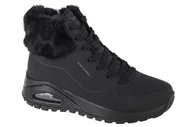 Moda i Uroda OUTLET - Skechers Uno Rugged - Fall Air 167274-BBK, Damskie, buty zimowe, Czarne - miniaturka - grafika 1
