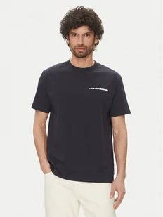 Marc O'Polo Denim T-Shirt 500 0006 002 Granatowy Relaxed Fit - Koszulki męskie - miniaturka - grafika 1