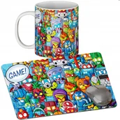Podkładki pod mysz - Zestaw Kubek + Podkładka - Super Zings Things - Prezent Wiele Wzorów + Imię - miniaturka - grafika 1