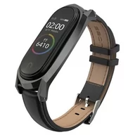 Akcesoria do smartwatchy - Pasek TECH-PROTECT Herms do Xiaomi Mi Smart Band 7 Czarny - miniaturka - grafika 1