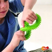 Zabawki sensoryczne - Zestaw 3 ringów z kolcami EMPIS - miniaturka - grafika 1