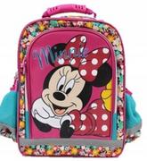 Plecaki szkolne i tornistry - SETINO Tornister szkolny dla dziewczynki "Myszka Minnie" różowy 29x43x13 cm - miniaturka - grafika 1