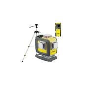 Poziomice laserowe - Laser budowlany Nivel System CL4D-G - ZESTAW statyw SJJ-M1 EX czujnik CLS-4 Nivel System - miniaturka - grafika 1