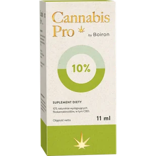 Boiron Cannabis Pro 10%, olej z konopi, 11 ml - Suplementy naturalne - miniaturka - grafika 1