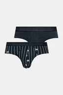 Majtki damskie - Fila slipy 2-pack męskie kolor granatowy FU5312/2 - miniaturka - grafika 1