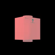 Akcesoria i części do okapów - Globalo Tłumik absorpcyjny TA 1.1 - miniaturka - grafika 1