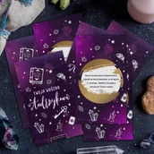 Gry planszowe - ZDRAPKI wróżby andrzejkowe atrakcja na Andrzejki 10szt - miniaturka - grafika 1