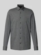 Koszule męskie - Koszula biznesowa o kroju modern fit z listwą guzikową - miniaturka - grafika 1