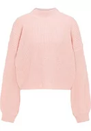 Swetry damskie - myMo Oversize sweter damski 12409842, Rosa, XS/S - miniaturka - grafika 1