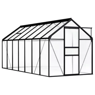 Szklarnia poliwęglanowa 8,17 m² z aluminiową konst / AAALOE - Szklarnie ogrodowe - miniaturka - grafika 1