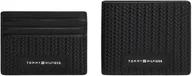 Portfele - Tommy Hilfiger Męski uchwyt TH CC i mini portfel CC AM0AM13605 opakowanie upominkowe, czarny (czarny), jeden rozmiar, czarny (czarny), rozmiar uniwersalny - miniaturka - grafika 1