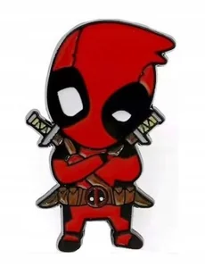 NOWA PRZYPINKA, PLAKIETKA, PIN - ŚLICZNY DEADPOOL - Broszki - miniaturka - grafika 1