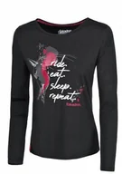 Koszulki jeździeckie - Eskadron Koszulka z długim rękawem DANA damska Equestrian Fanatics jesień-zima 2018/19 dark navy - miniaturka - grafika 1